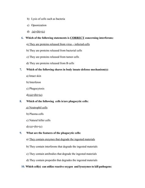 Immunology Mcq Questions And Answers Reader