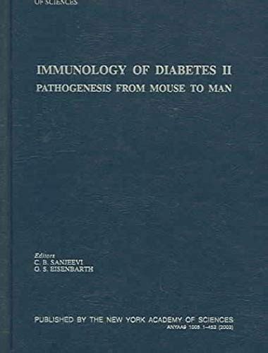 Immunology of Diabetes 2 Pathogenesis from Mouse to Man Epub