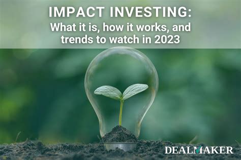 Impact Investing: