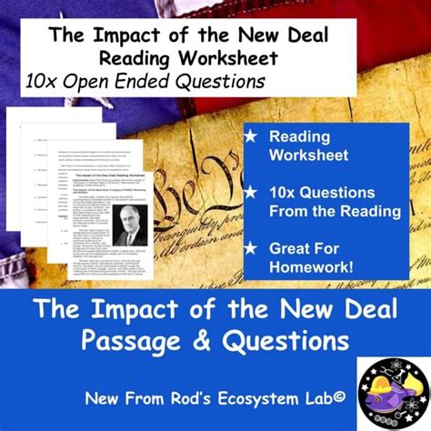 Impact Of The New Deal Answer Key Reader