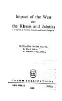 Impact of West on Khasis and Jaintias A Survey of Political Epub