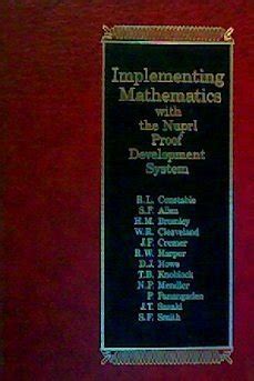 Implementing Mathematics with the Nuprl Proof Development System 1st Edition Epub