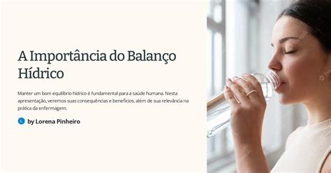 Importância do Balanço Hídrico