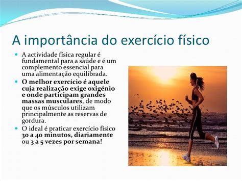 Importância do Exercício Físico