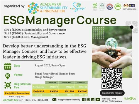 Importance of ESG Courses