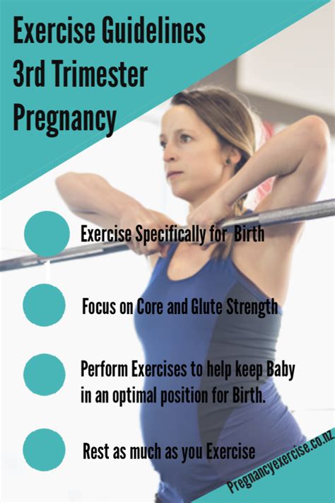 Importance of Exercise During Third Trimester for Normal Delivery