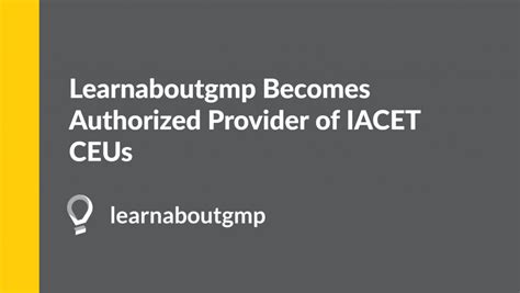 Importance of IACET CEUs