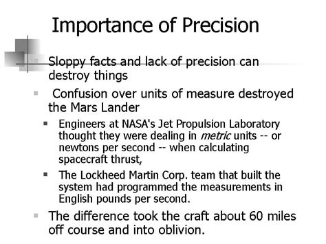 Importance of Precision Application