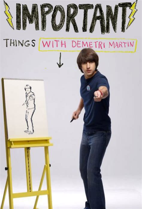 Important Things in Life, According to Demetri Martin