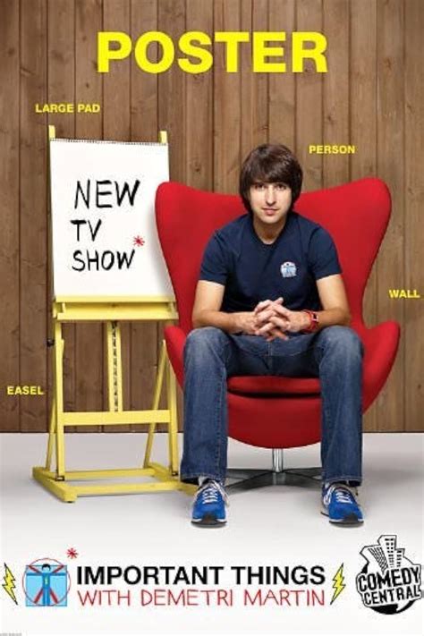 Important Things with Demetri Martin: A Season of Smart, Observational, and Hilarious Comedy