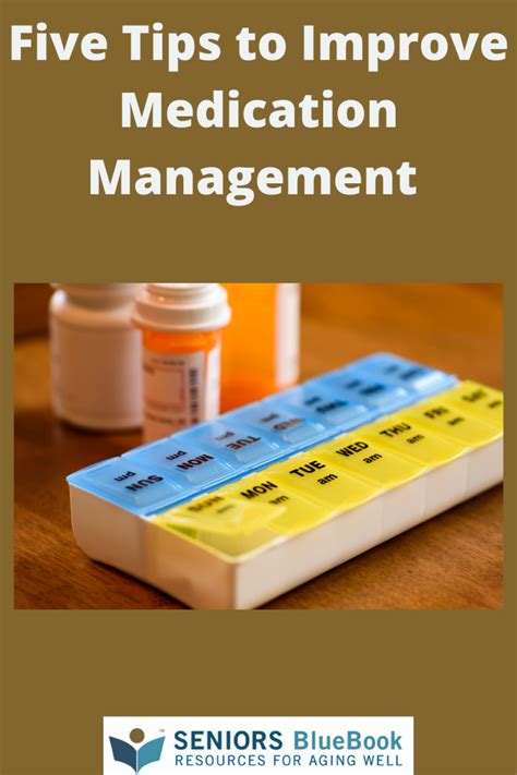 Improves medication management: