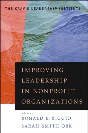 Improving Leadership in Nonprofit Organizations [With CDROM] Ebook Epub