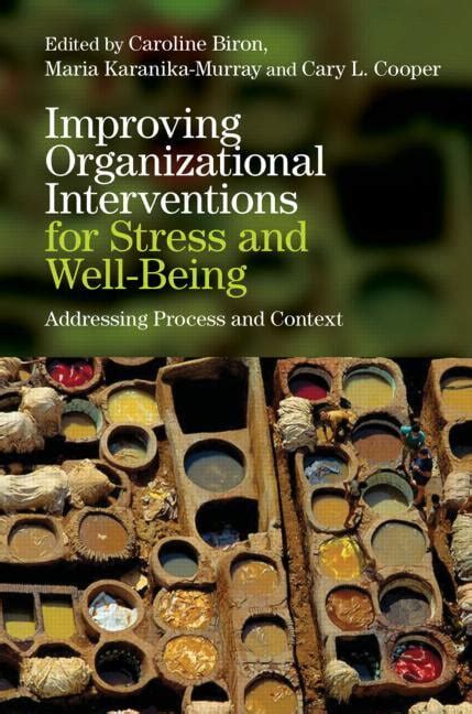 Improving Organizational Interventions For Stress and Well-Being Addressing Process and Context Epub