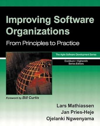 Improving Software Organizations From Principles to Practice PDF