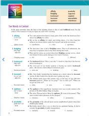 Improving Vocabulary Skills Chapter 1 Answer Key Epub