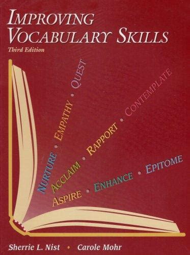 Improving Vocabulary Skills Third Edition Answers Reader