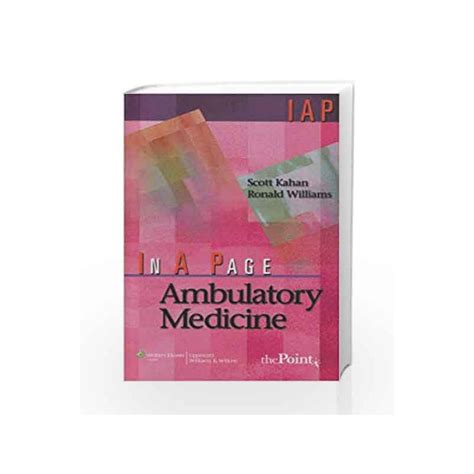 In A Page Ambulatory Medicine (In a Page Series) Epub