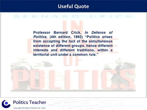 In Defence of Politics 4th Edition Epub