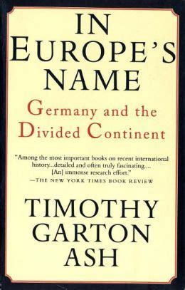 In Europe s Name Germany and the Divided Continent Epub