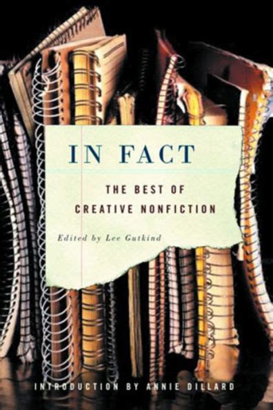 In Fact: The Best of Creative Nonfiction PDF