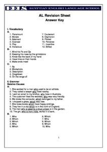 In Search Of Eels Answer Key Reader