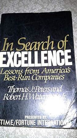 In Search of Excellence Lessons from America&amp Kindle Editon