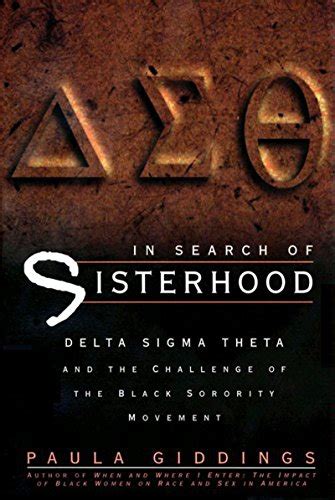 In Search of Sisterhood Delta Sigma Theta and the Challenge of the Black Sorority Movement PDF