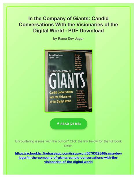 In the Company of Giants Candid Conversations With the Visionaries of the Digital World Doc