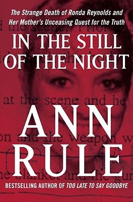 In the Still of the Night The Strange Death of Ronda Reynolds and Her Mother's Unceasing Quest PDF