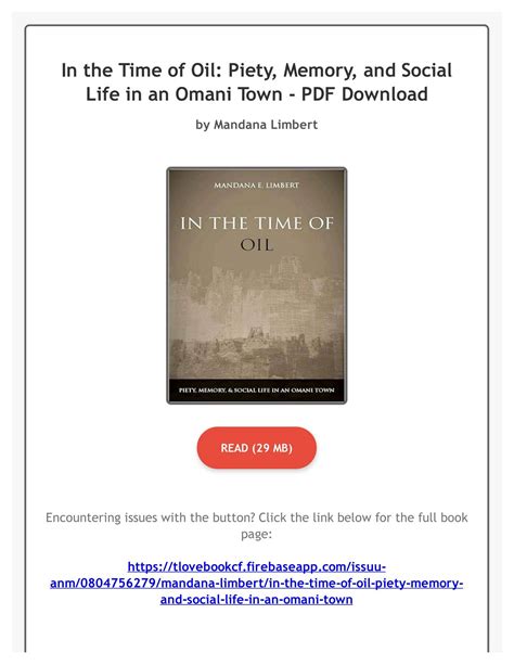 In the Time of Oil: Piety Epub