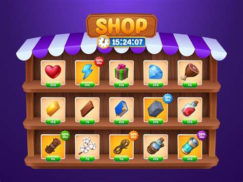 In-game shop: