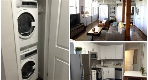 In-unit washers and dryers: