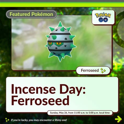 Incense Day Ferroseed: 1,000,000+ Caught in Just 3 Hours!