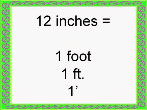 Inches Per Feet: A Comprehensive Guide