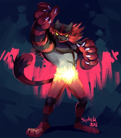 Incineroar with Trainer: A Formidable Duo in the Pokémon Universe