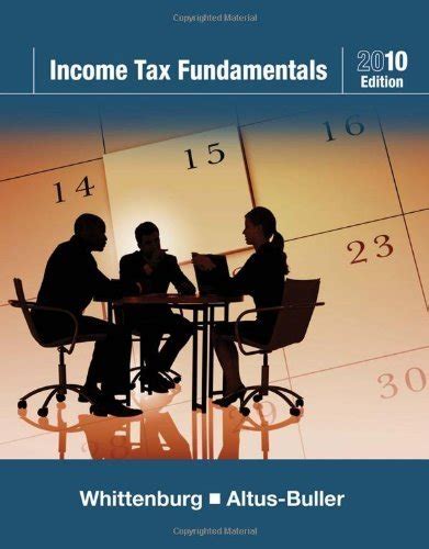 Income Tax Fundamentals 2010 with TaxCut Tax CD-ROM PDF