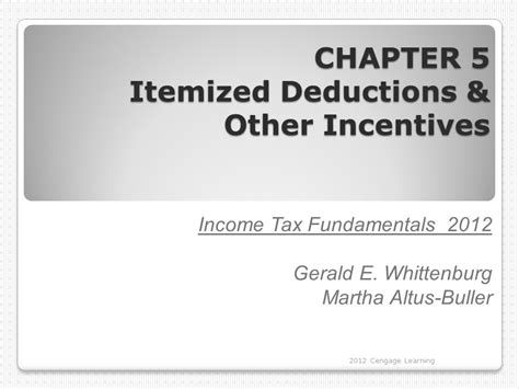 Income Tax Fundamentals Chapter 5 Solutions PDF