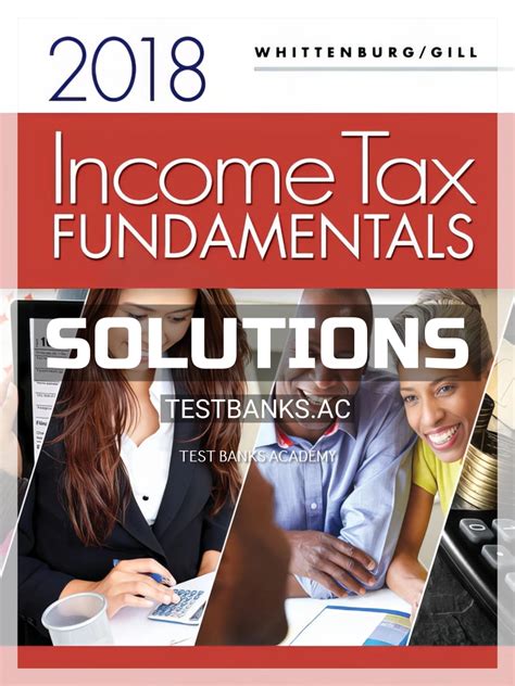 Income Tax Fundamentals Solutions Whittenburg Kindle Editon