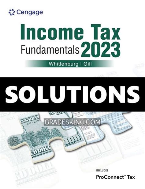 Income Tax Fundamentals Test Bank Solutions Reader