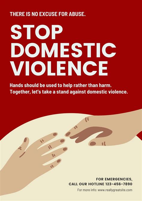 Increase awareness of domestic violence