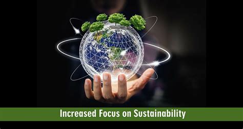 Increased Focus on Environmental Sustainability: