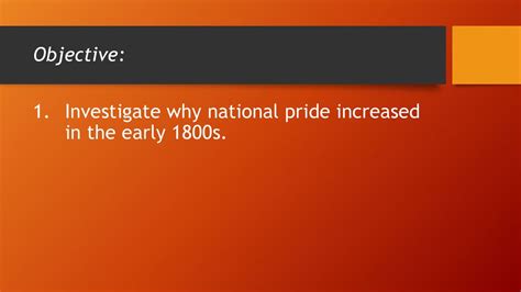 Increased National Pride: