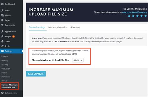 Increased file sharing size limit: