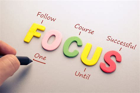 Increased focus: