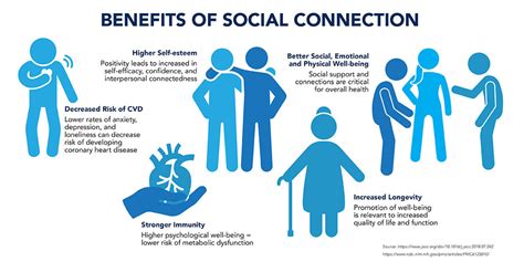 Increased social connections: