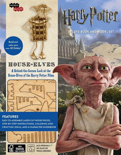 IncrediBuilds Harry Potter House-Elves Deluxe Model and Book Set PDF