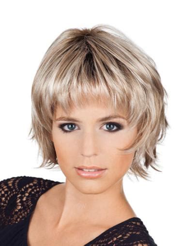 Incredible Wavy Bobs Blonde Short Wigs