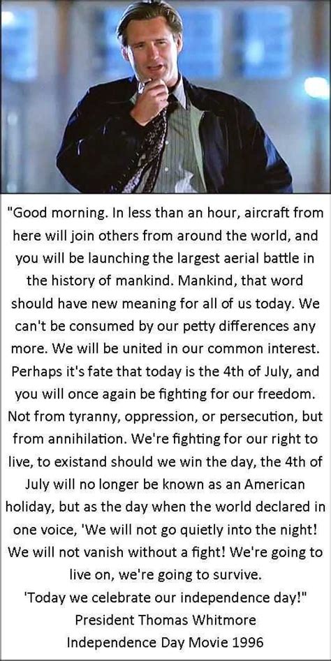 Independence Day Movie Speech: 20 Timeless Quotes That Will Inspire You