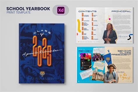 Indesign Yearbook Templates