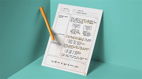 Index Card Booklet: Your Ultimate Note-Taking and Revision Companion